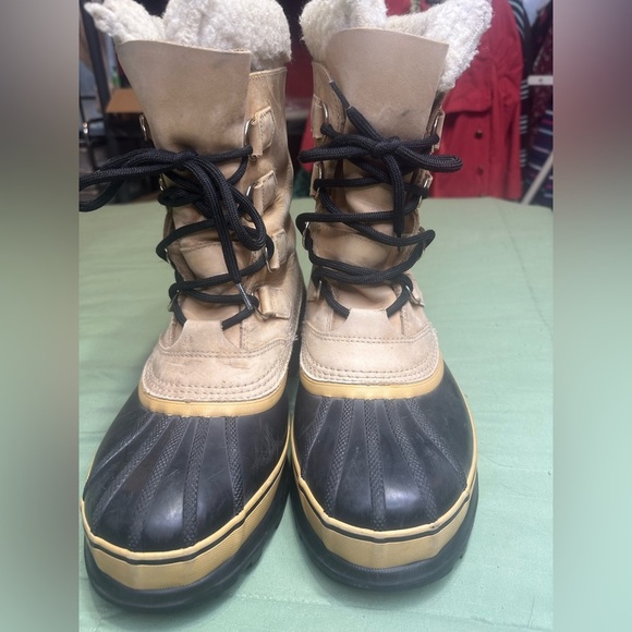 Sorel Caribou II NM1000-280 Snow Boots Mens 9 Waterproof Leather Winter main image 15